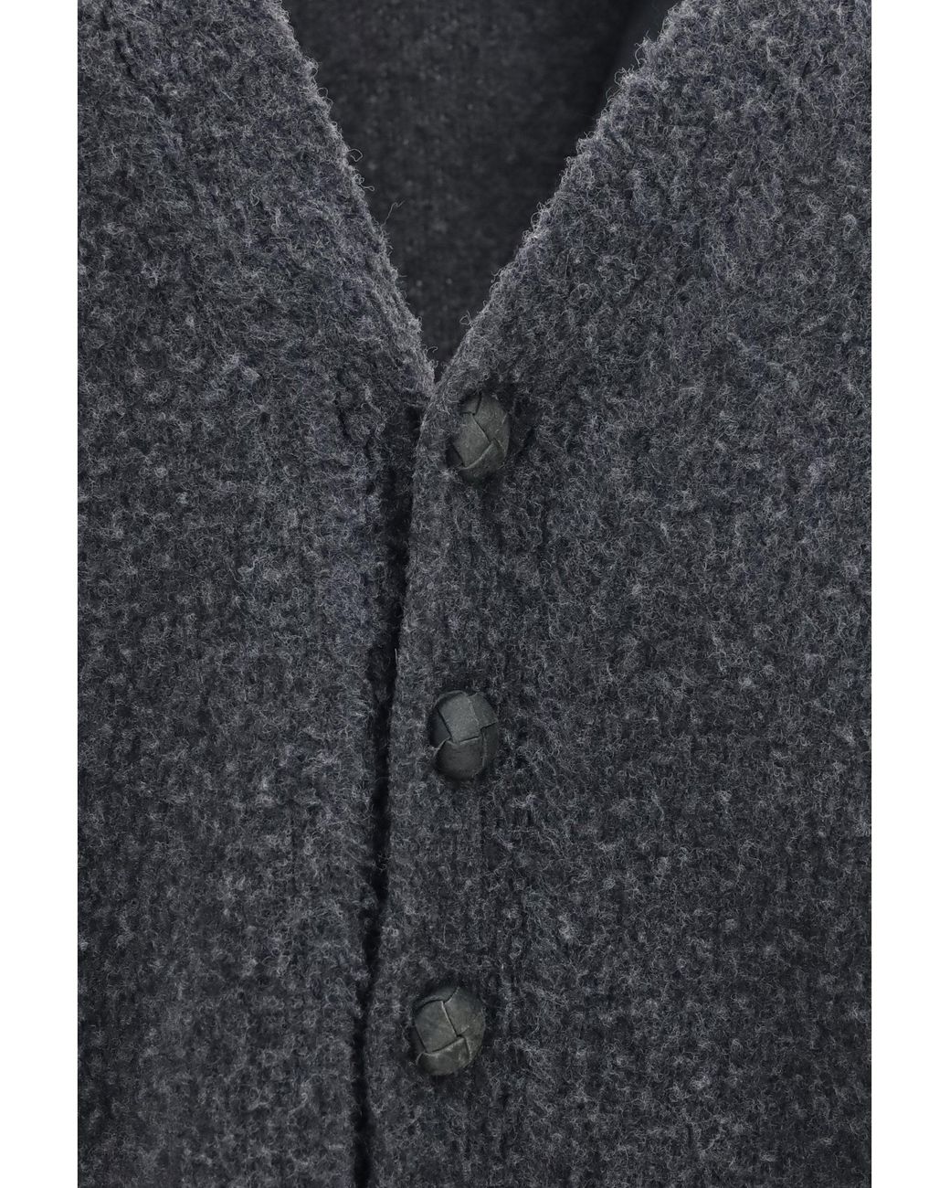 Golden Goose Deluxe Brand Blue Casentino-Effect Wool Cardigan