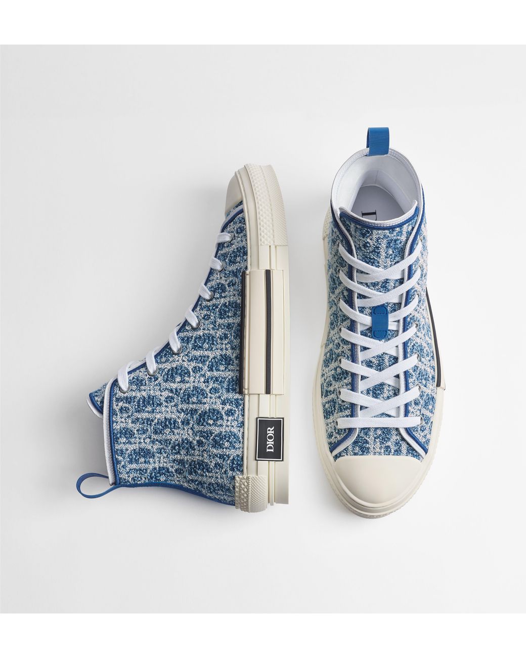 Dior Blue B23 League Iviera High Sneakers for men