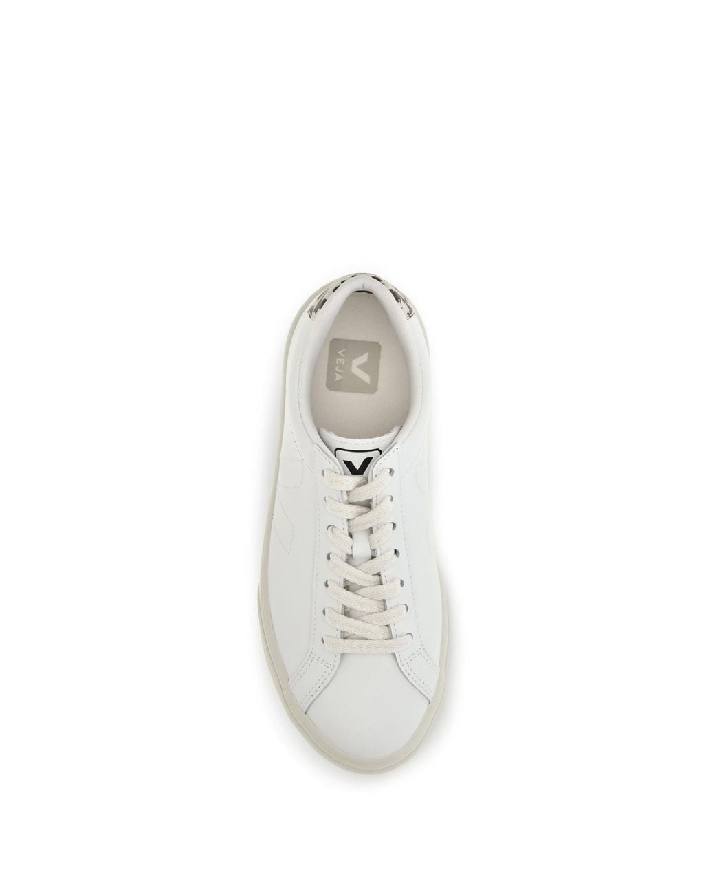 Veja White Esplar Leather Sneakers Pierre