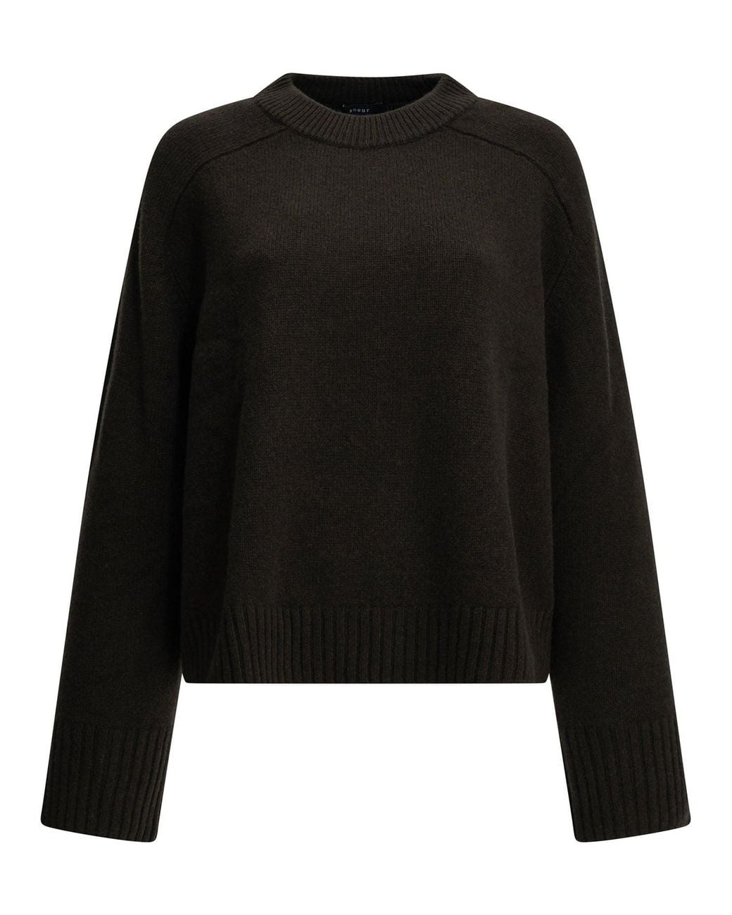 Soeur Black Will Crew-Neck Sweater