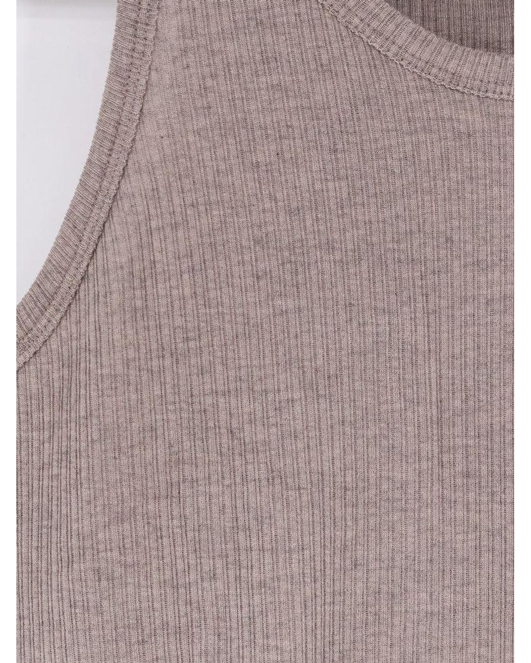 TONYWACK Gray Lyocell Blend Tank Top for men