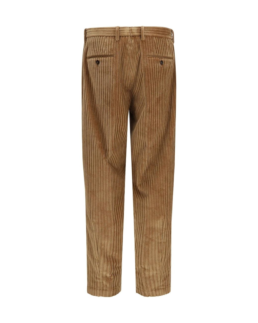 Dolce & Gabbana Natural Dolce & Gabbana Corduroy Pants for men
