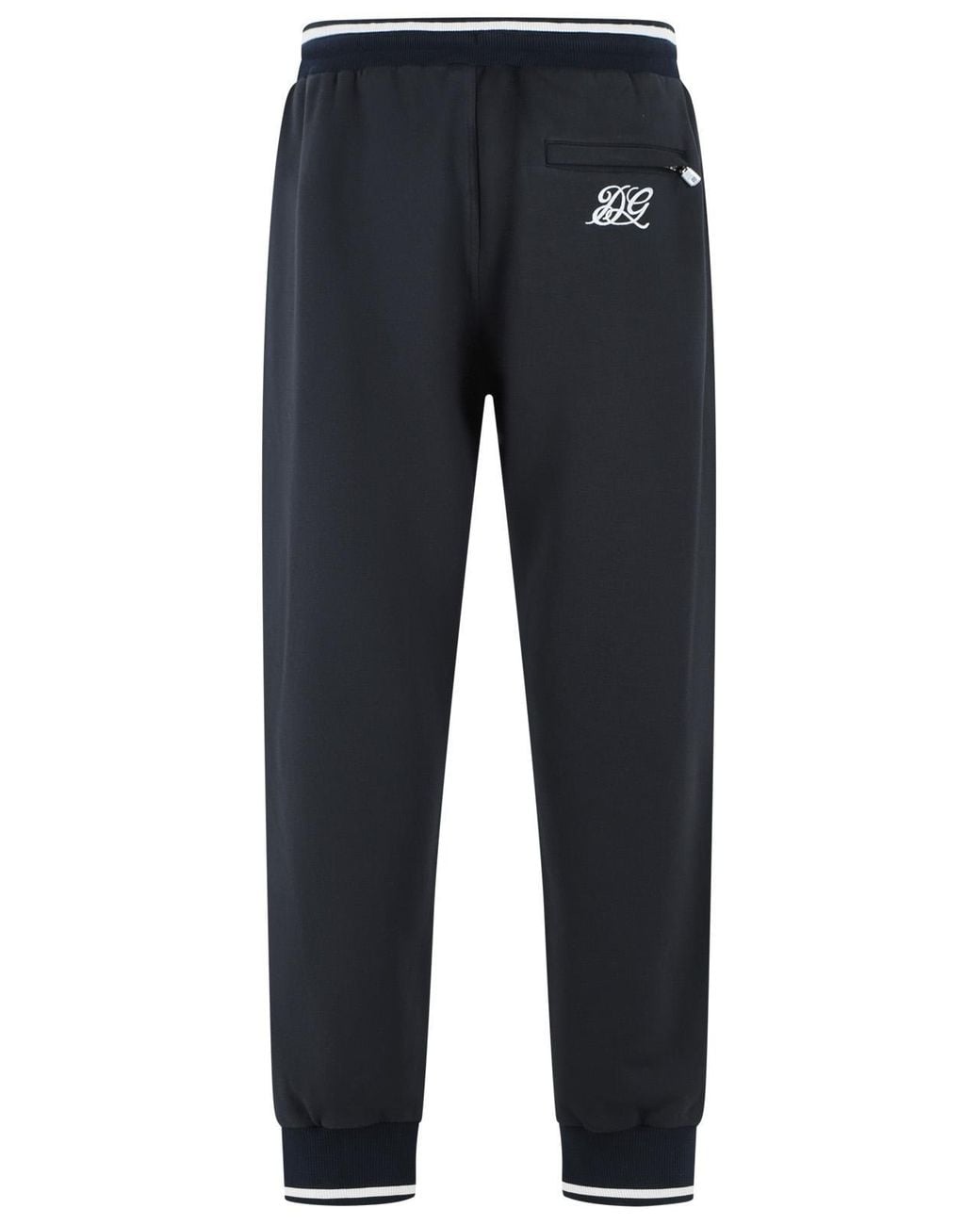 Dolce & Gabbana Blue Dolce & Gabbana Jogger' Cotton Pants
