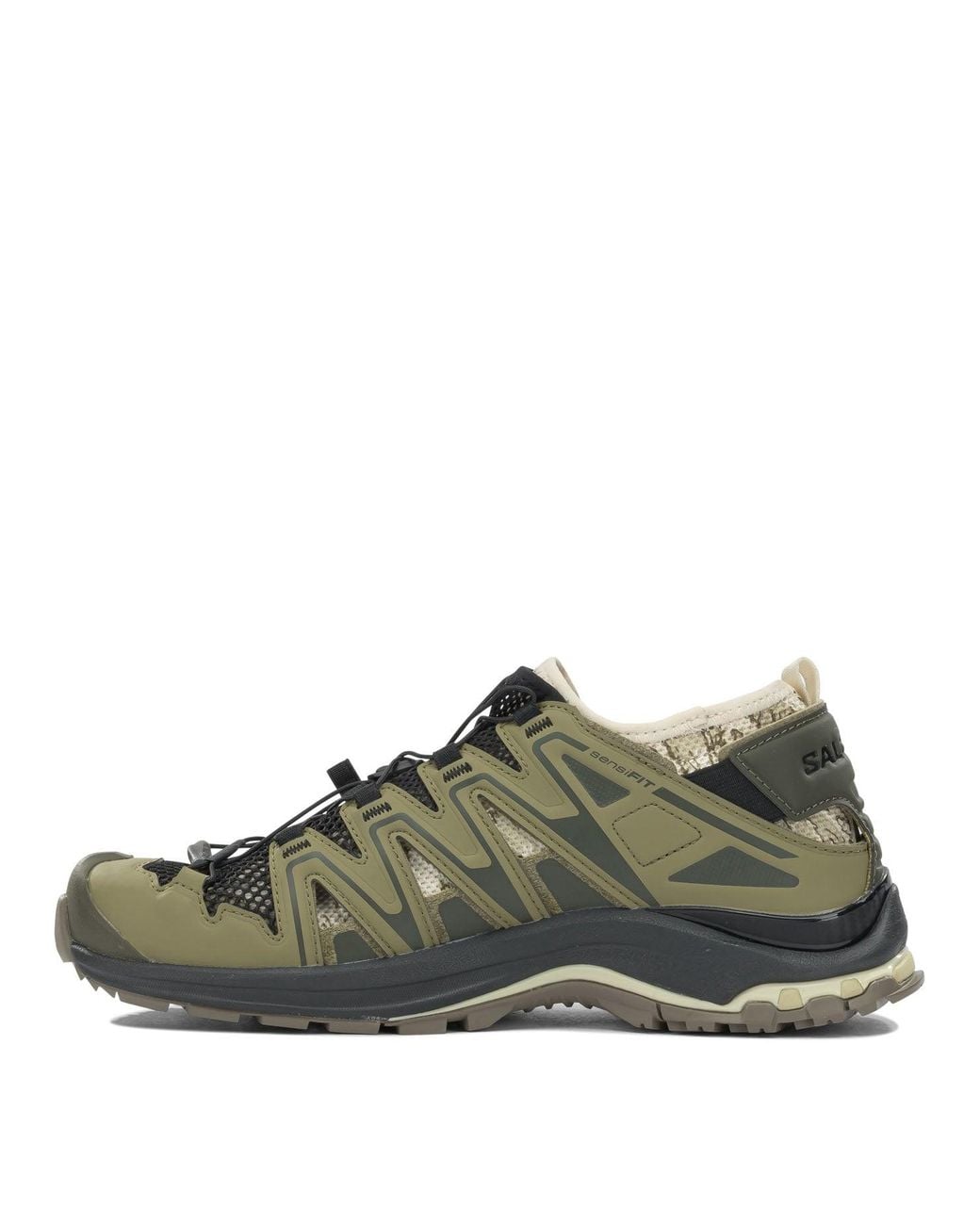 Salomon Green "Xa Pro 3 D Modular" Low Top Sneakers