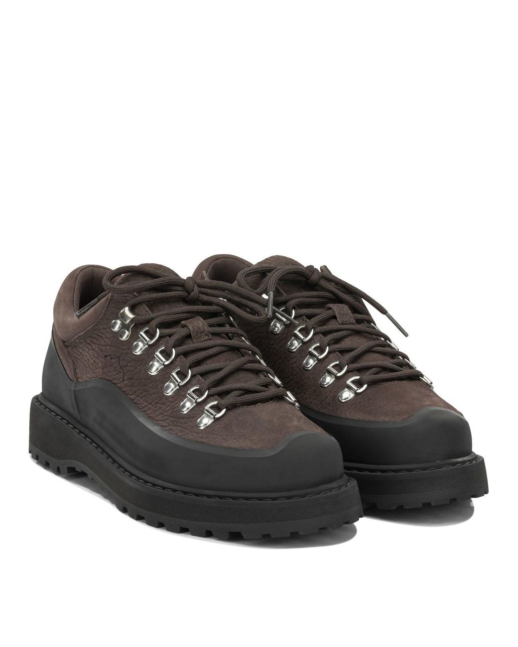 Diemme Black "Cornaro Gomma" Hiking Boots for men