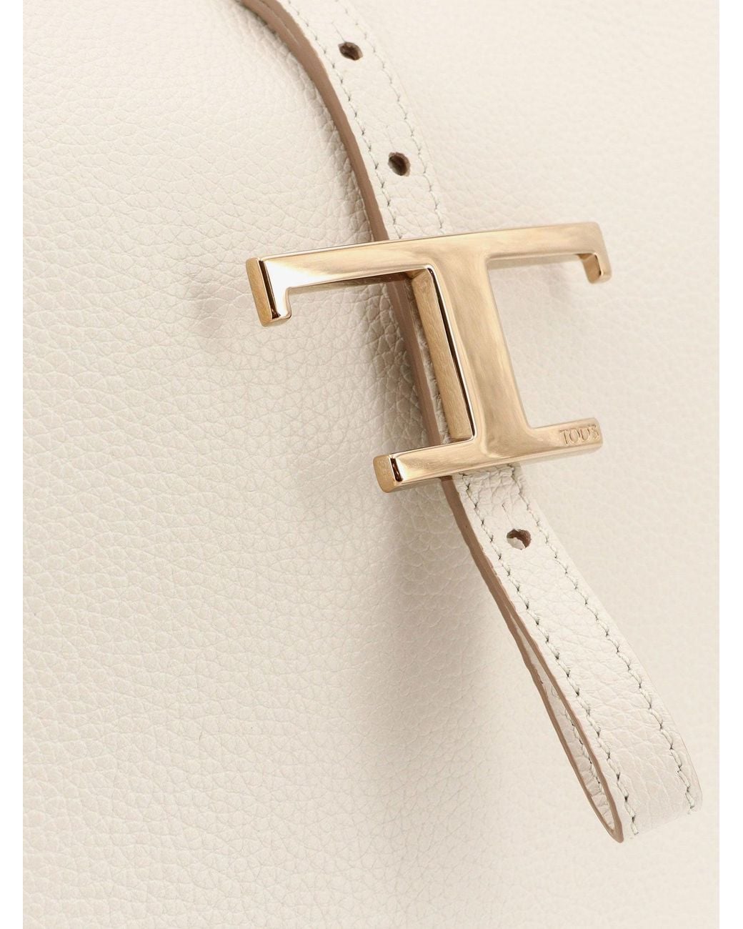Tod's Natural T Timeless Leather Crossbody Bag