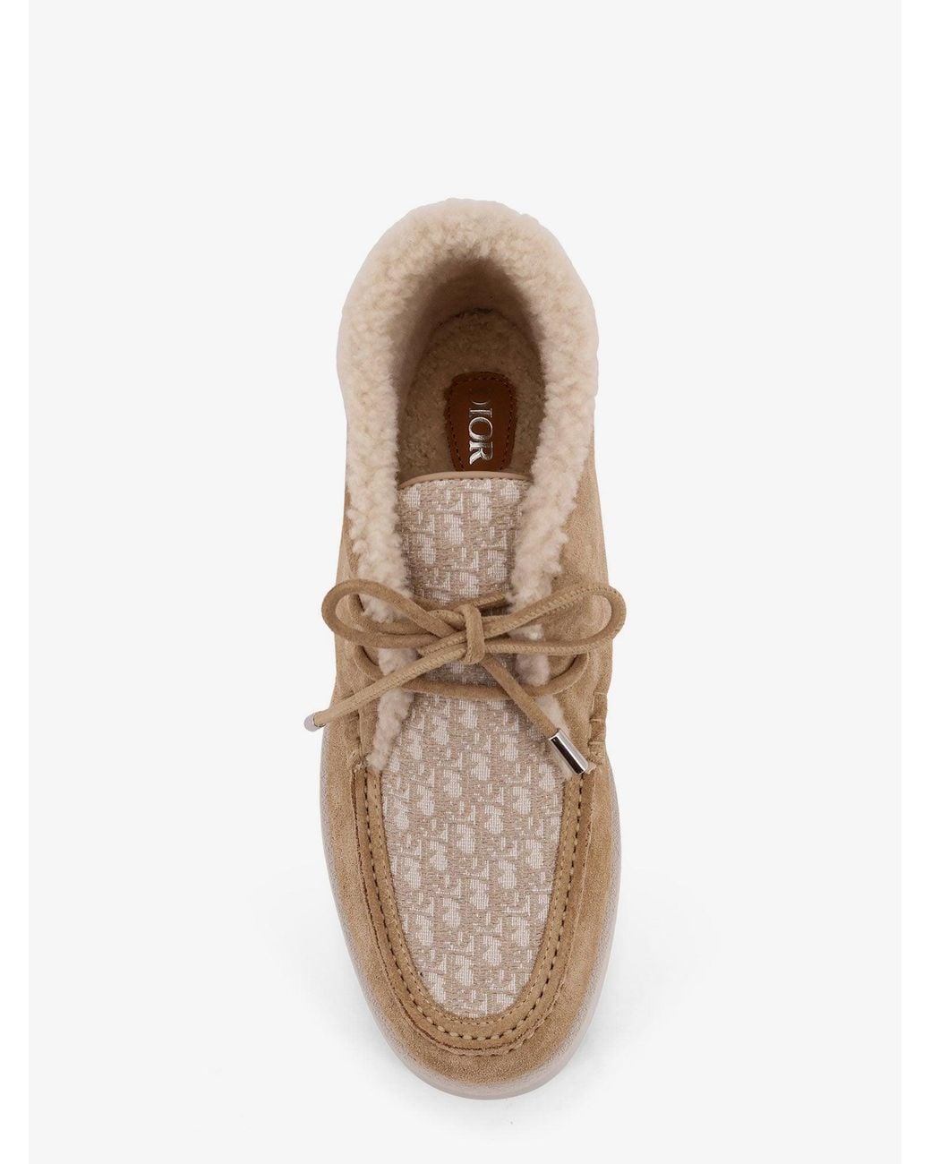 Dior Brown Dior Dior Granville Suede Lace-Up With Dior Oblique Logo for men