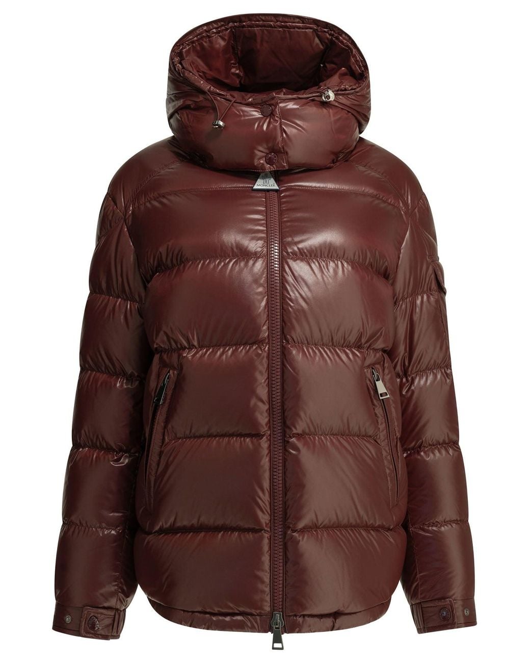 Moncler Brown "Maire" Short Down Jacket