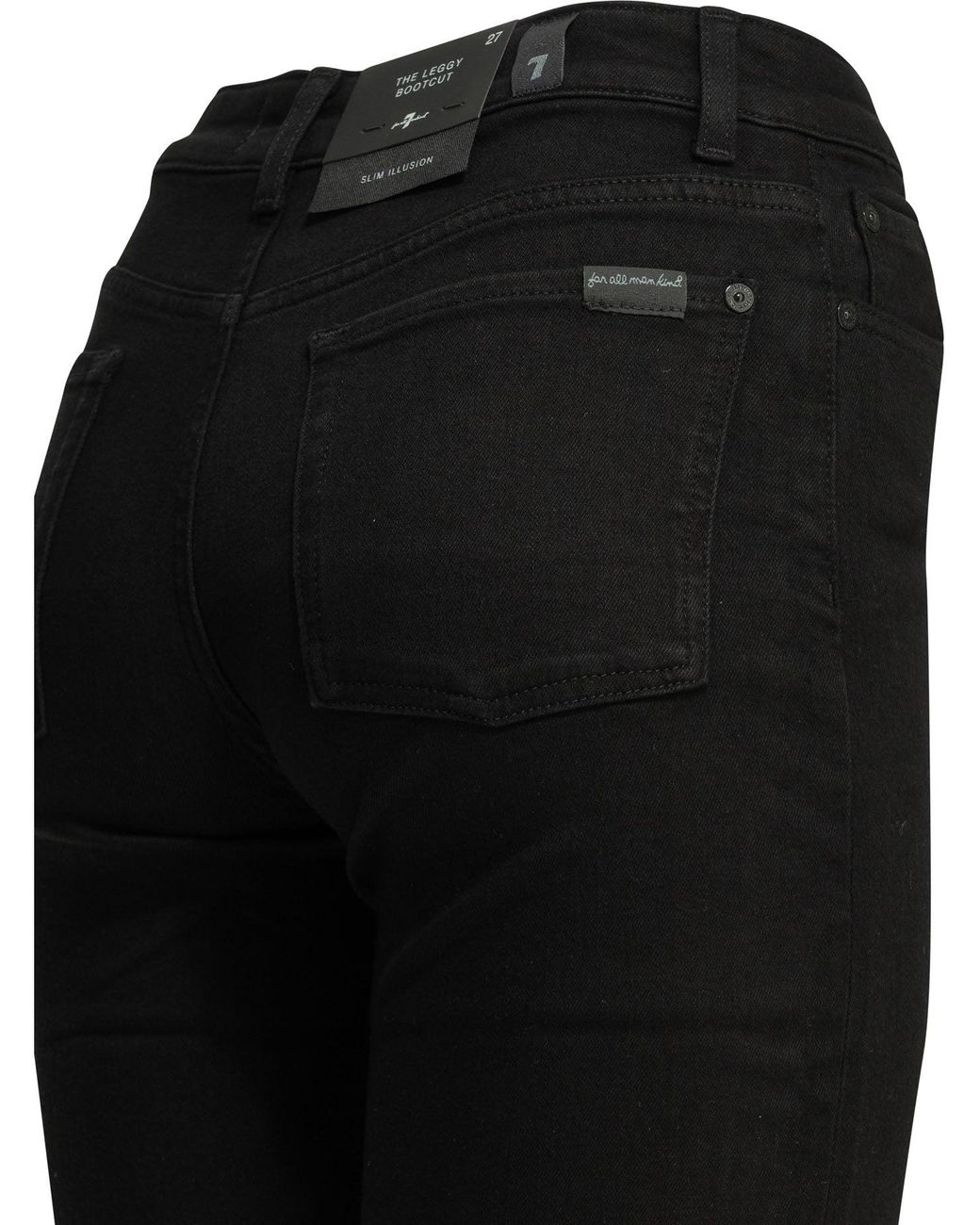 7 For All Mankind Black Jeans
