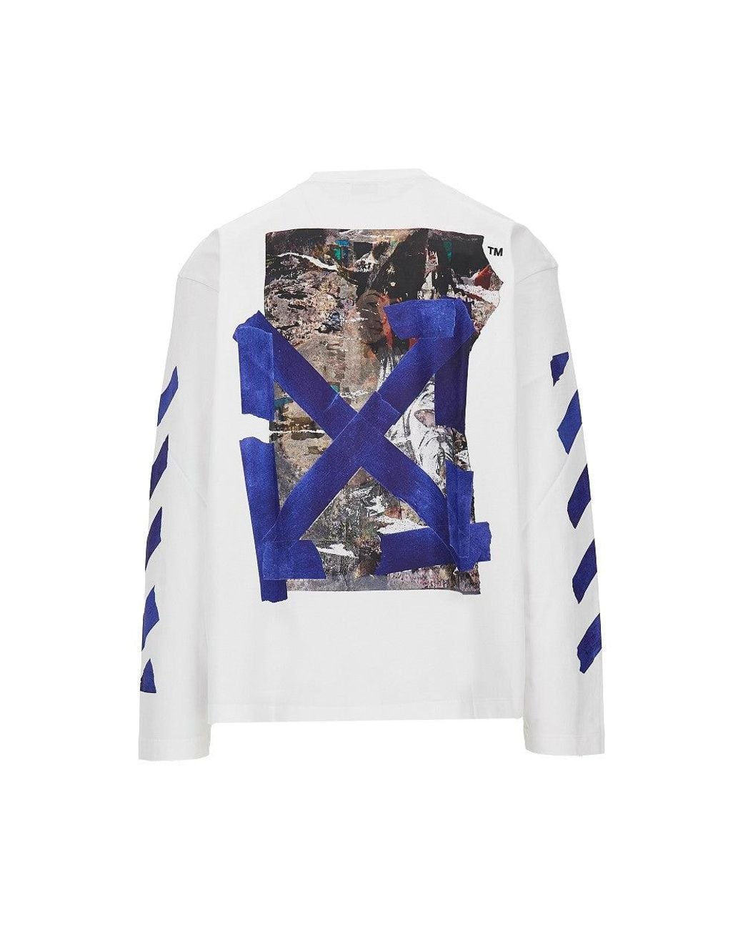Off-White c/o Virgil Abloh White 'Bacco Arrow Skate' Cotton T-Shirt for men