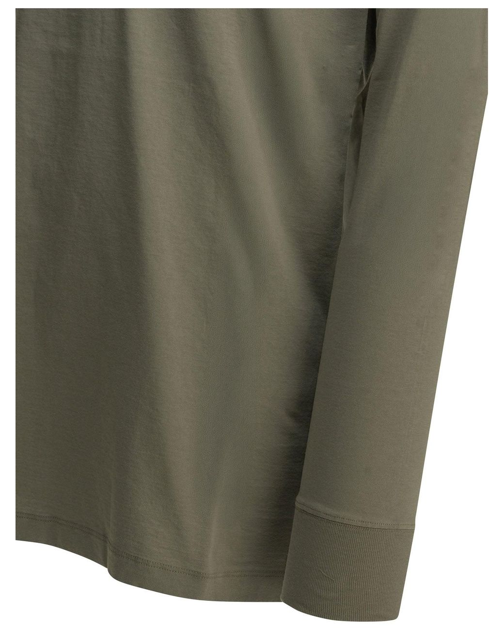 Rick Owens Green "Level" Crew-Neck T-Shirt for men