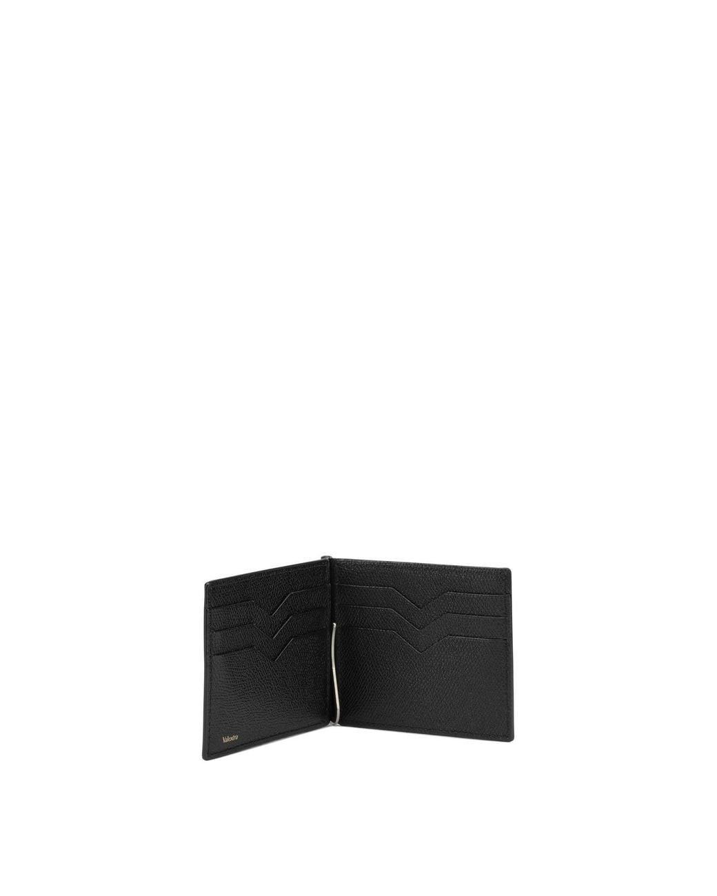 Valextra White Grip Semplice Wallet for men