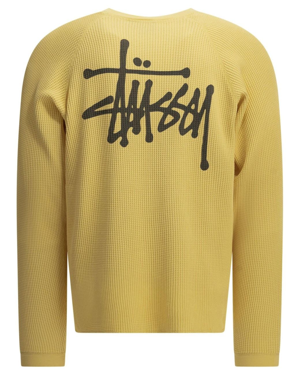 Stussy Yellow Knitwear Pale for men