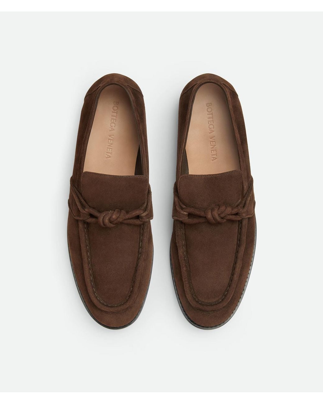 Bottega Veneta Brown Astaire Loafers for men