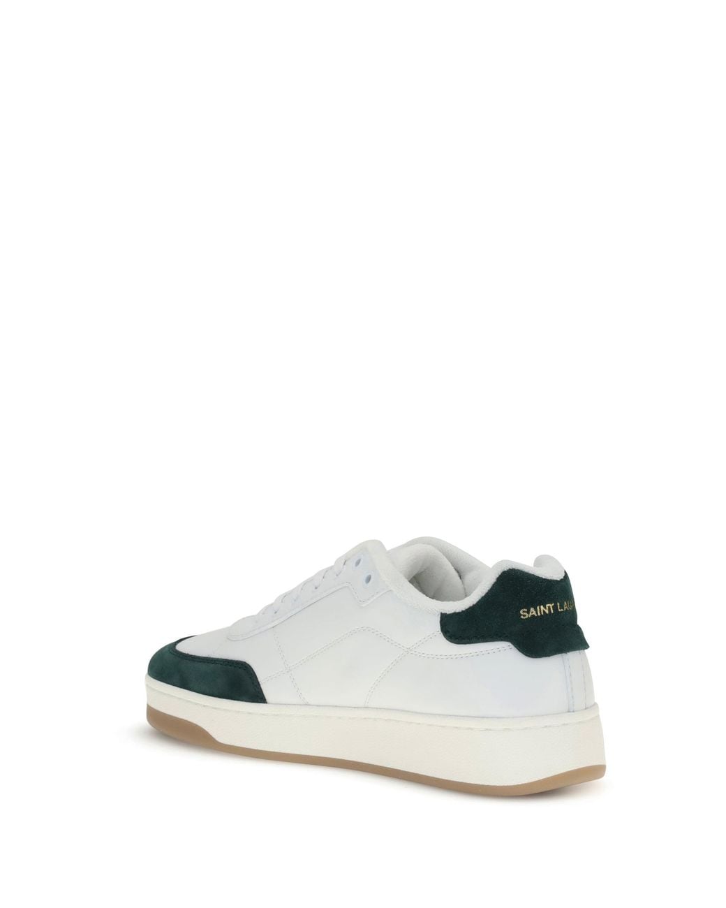 Saint Laurent White Sl61 Low Top Sneaker for men