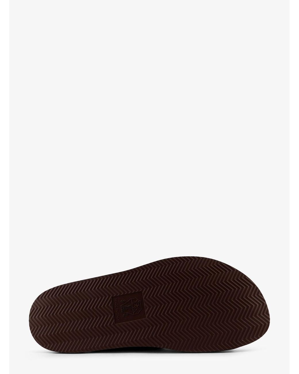 Brunello Cucinelli Brown Sliders for men