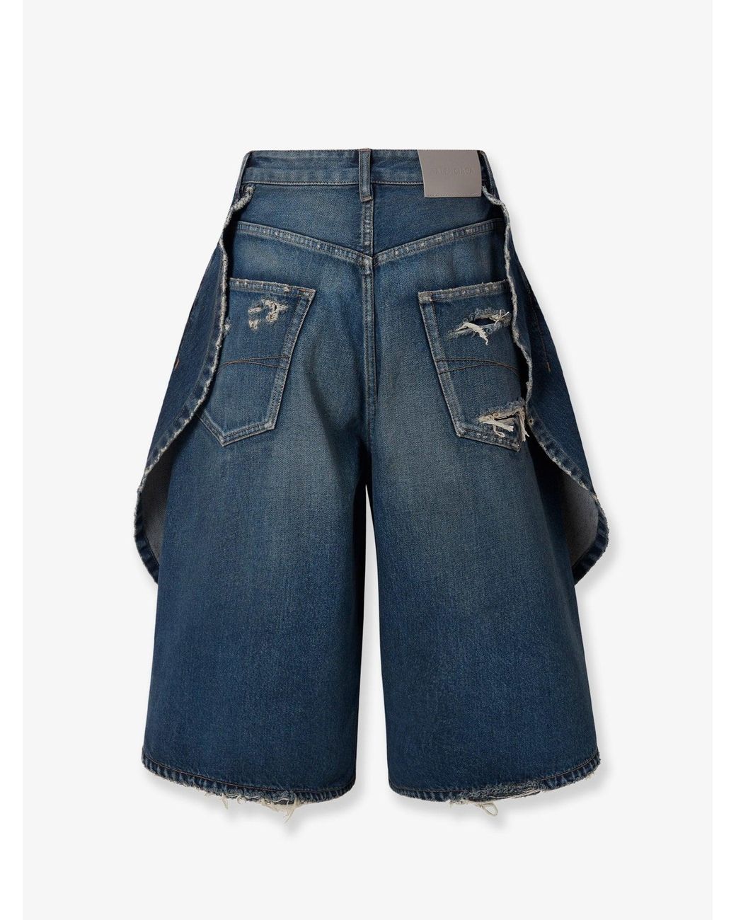 Balenciaga Blue Shorts _100 Co