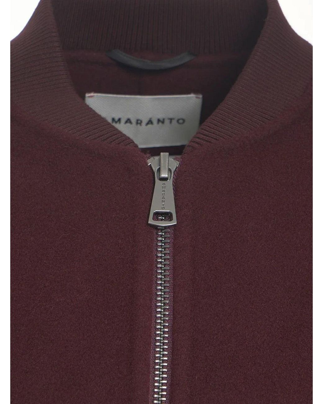 Amaranto Purple Wool And Cashmere Jacket for men