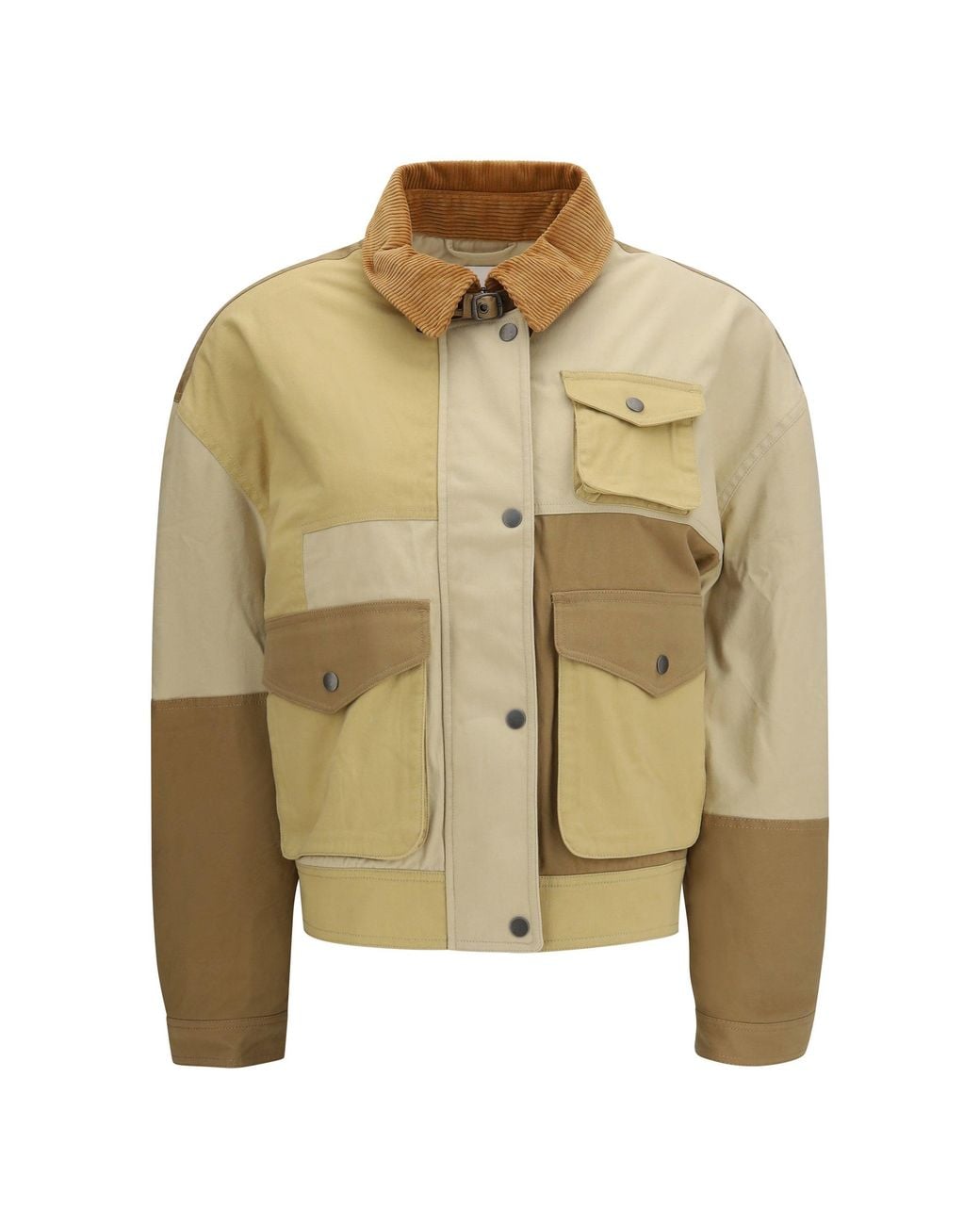 Isabel Marant Metallic Marant Etoile Risla Cotton Jacket