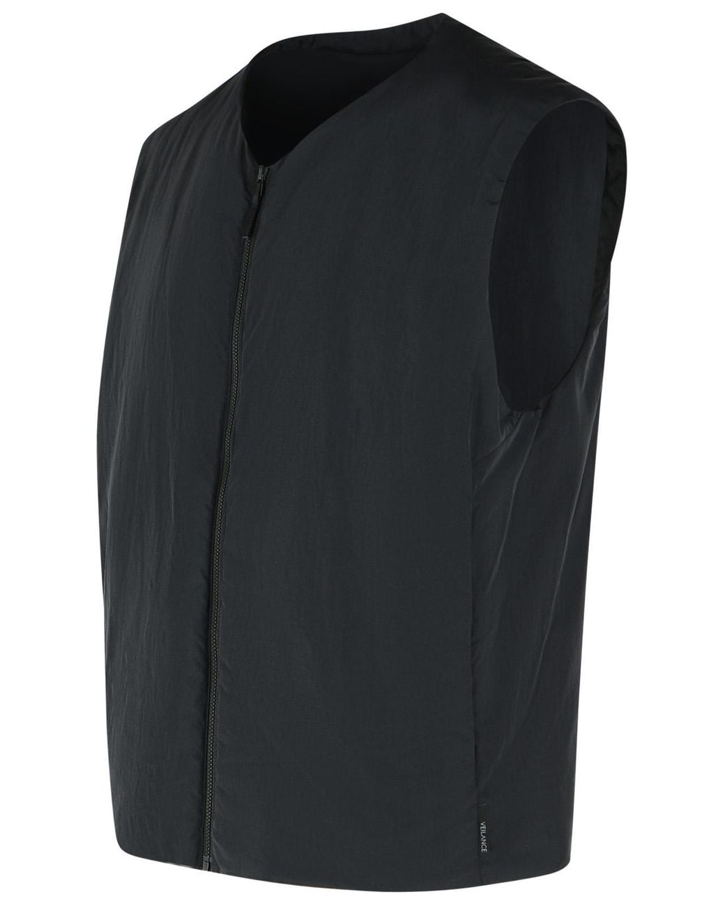 Veilance Black Naroda Nylon Vest for men