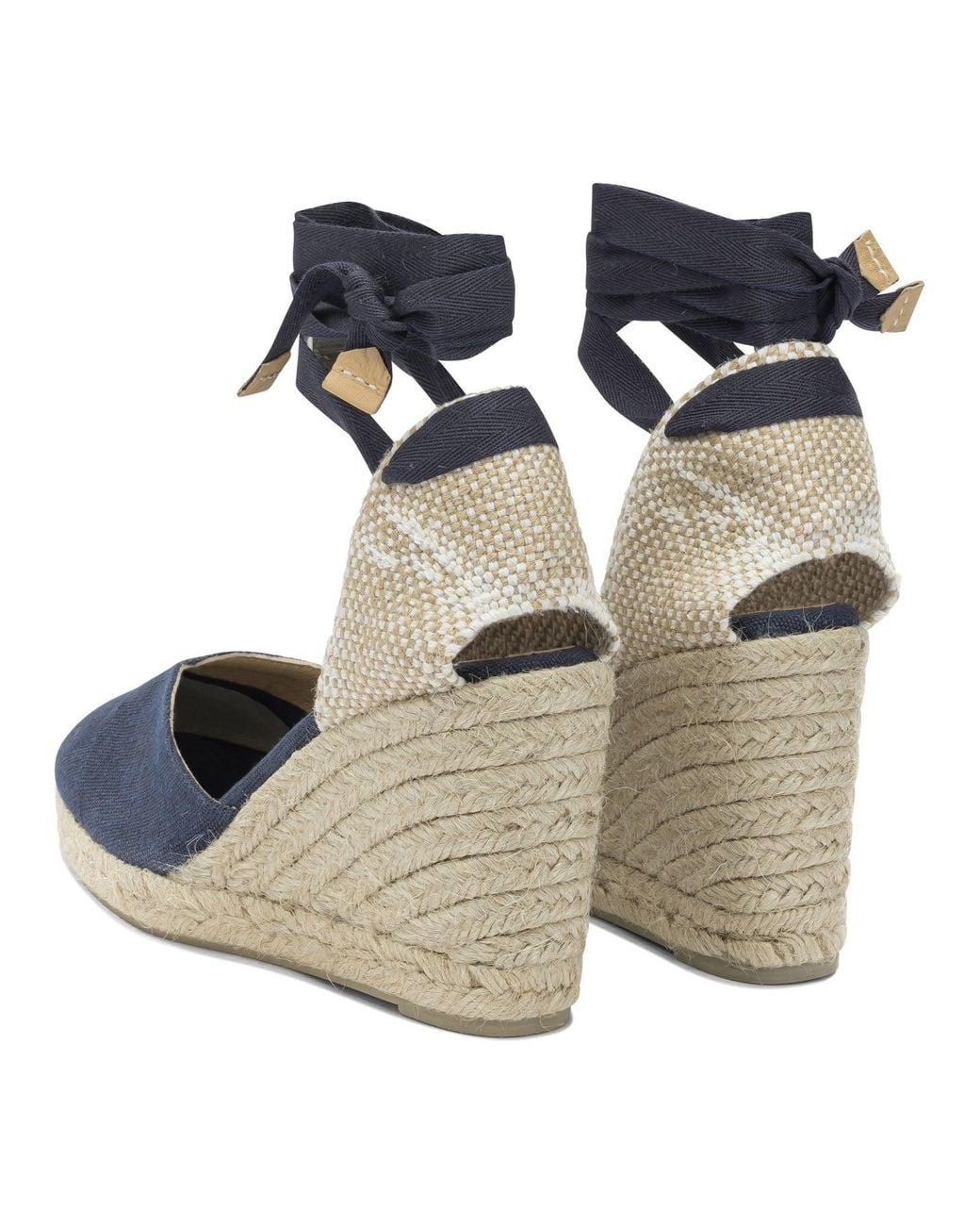 Castaner Blue Castañer Chiara Organic Cotton Espadrilles