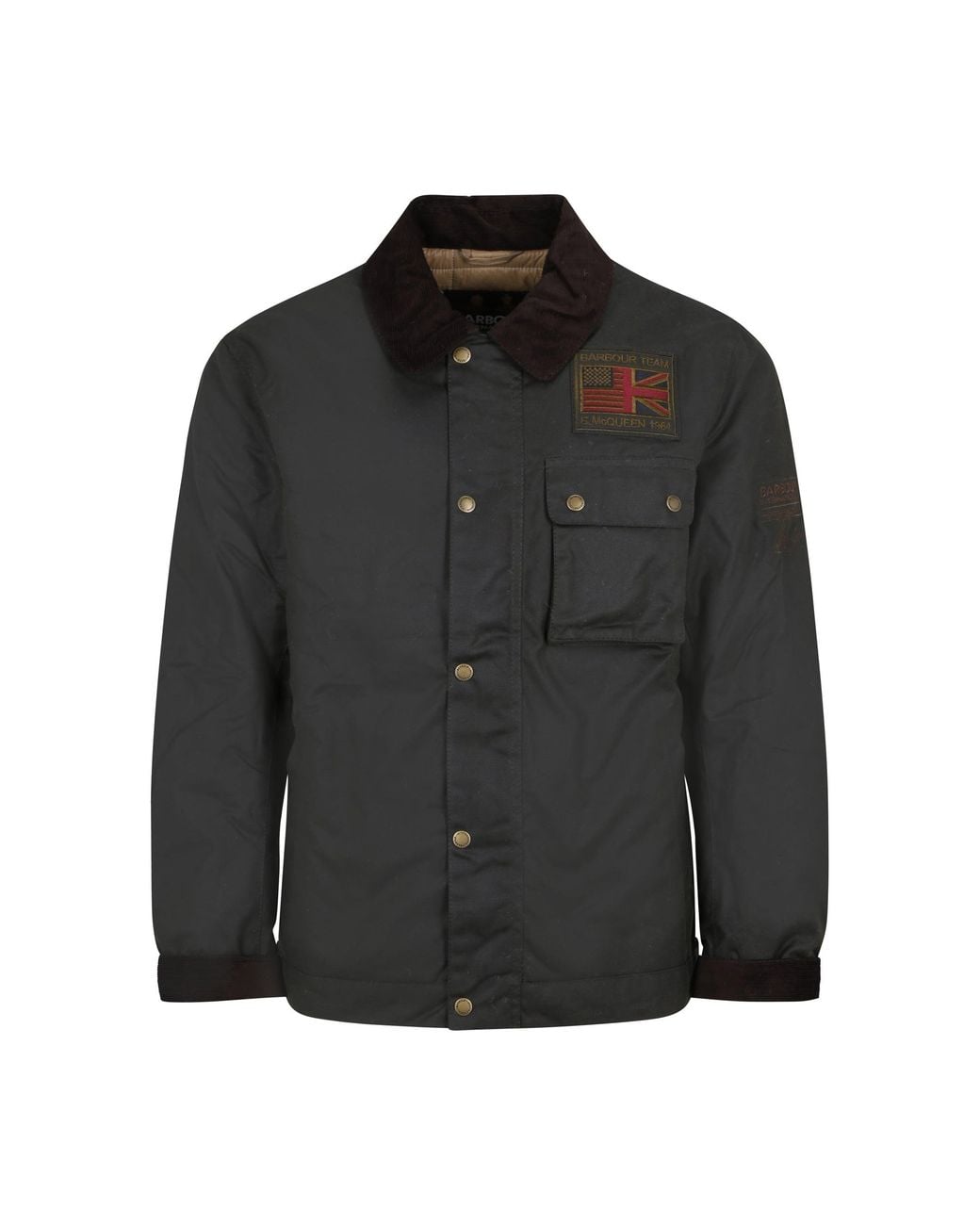 Barbour Black Down Jacket Sage for men