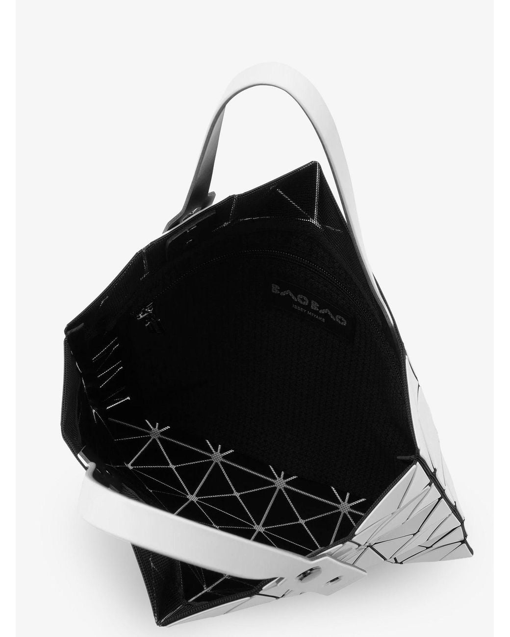 Issey Miyake White Lucent Shoulder Bag