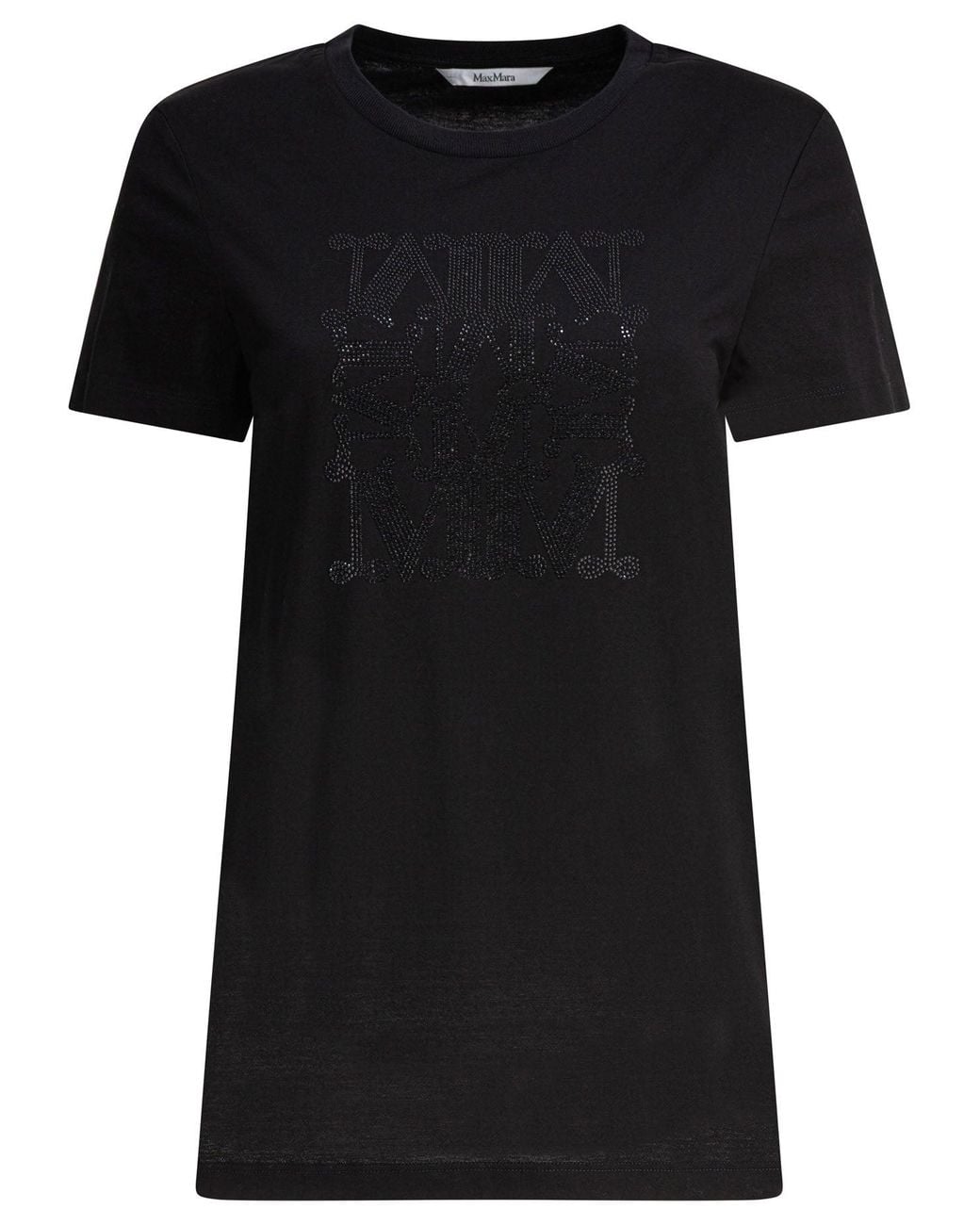 Max Mara Black "Maxmarabesque" T-Shirt