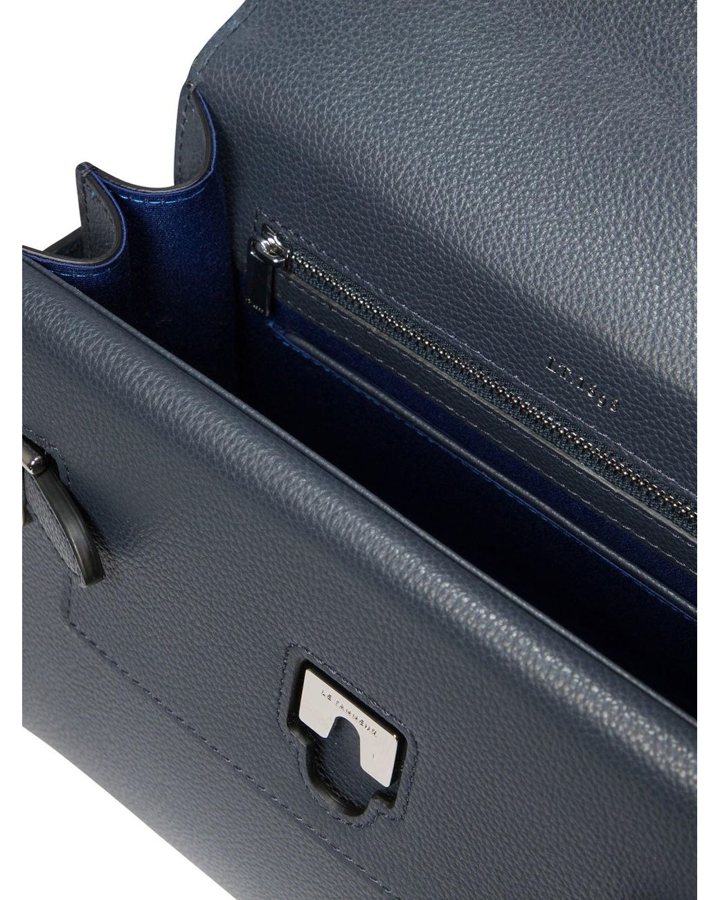 Le Tanneur Blue "Emilie" Handbag