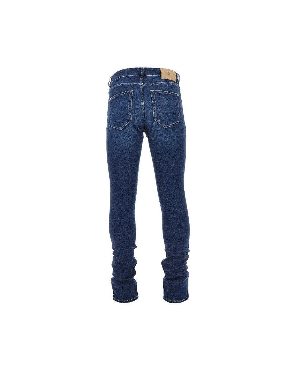PT Torino Blue 'Jazz Updated' Five-Pocket Jeans for men