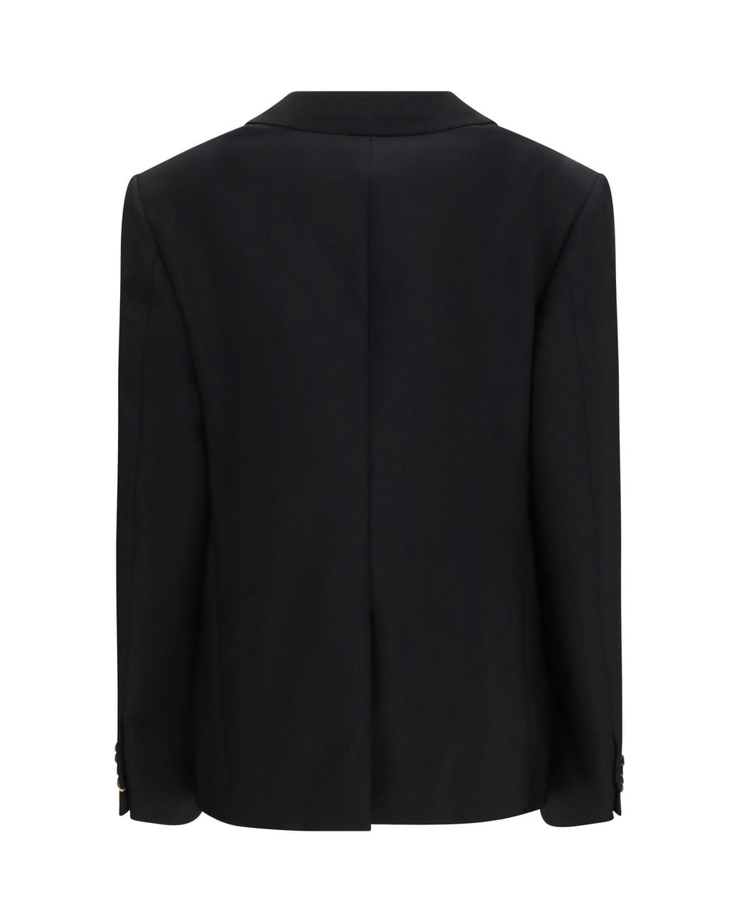 Fendi Black Kid Mohair Blazer