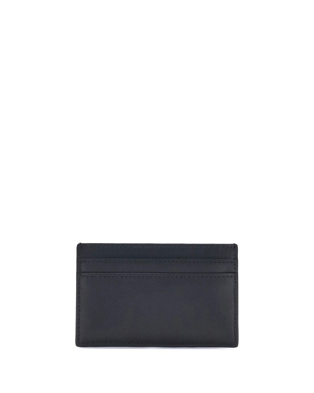 McQueen Blue Logoed Card Holder for men