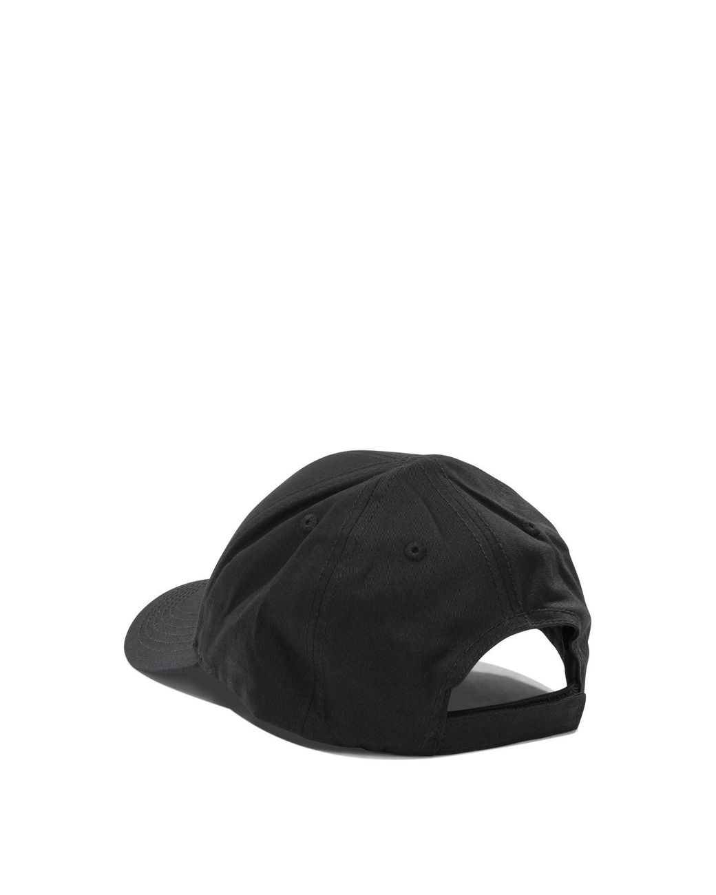 Autry Black Cotton Hat for men