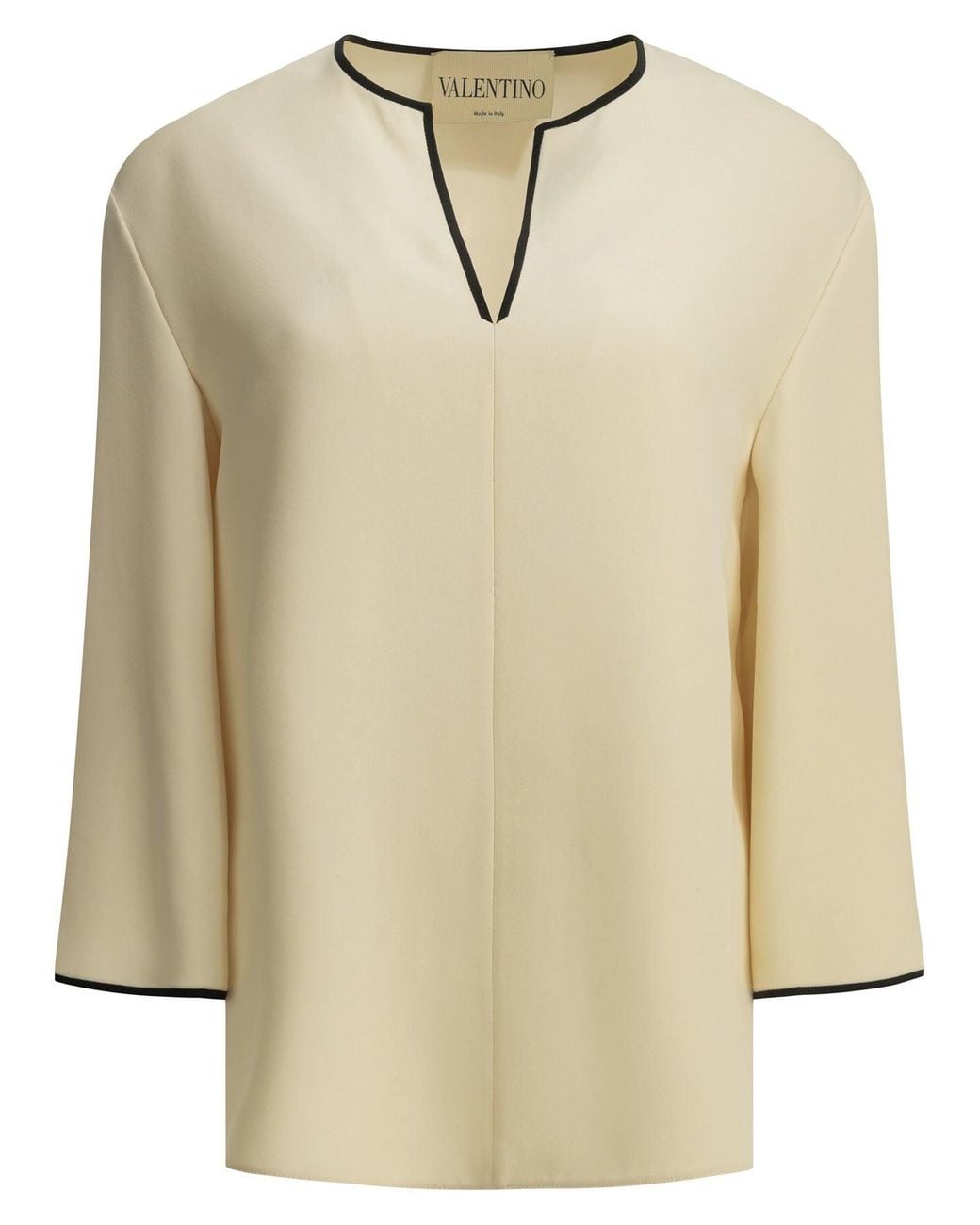 Valentino Natural Cady Couture Blouse
