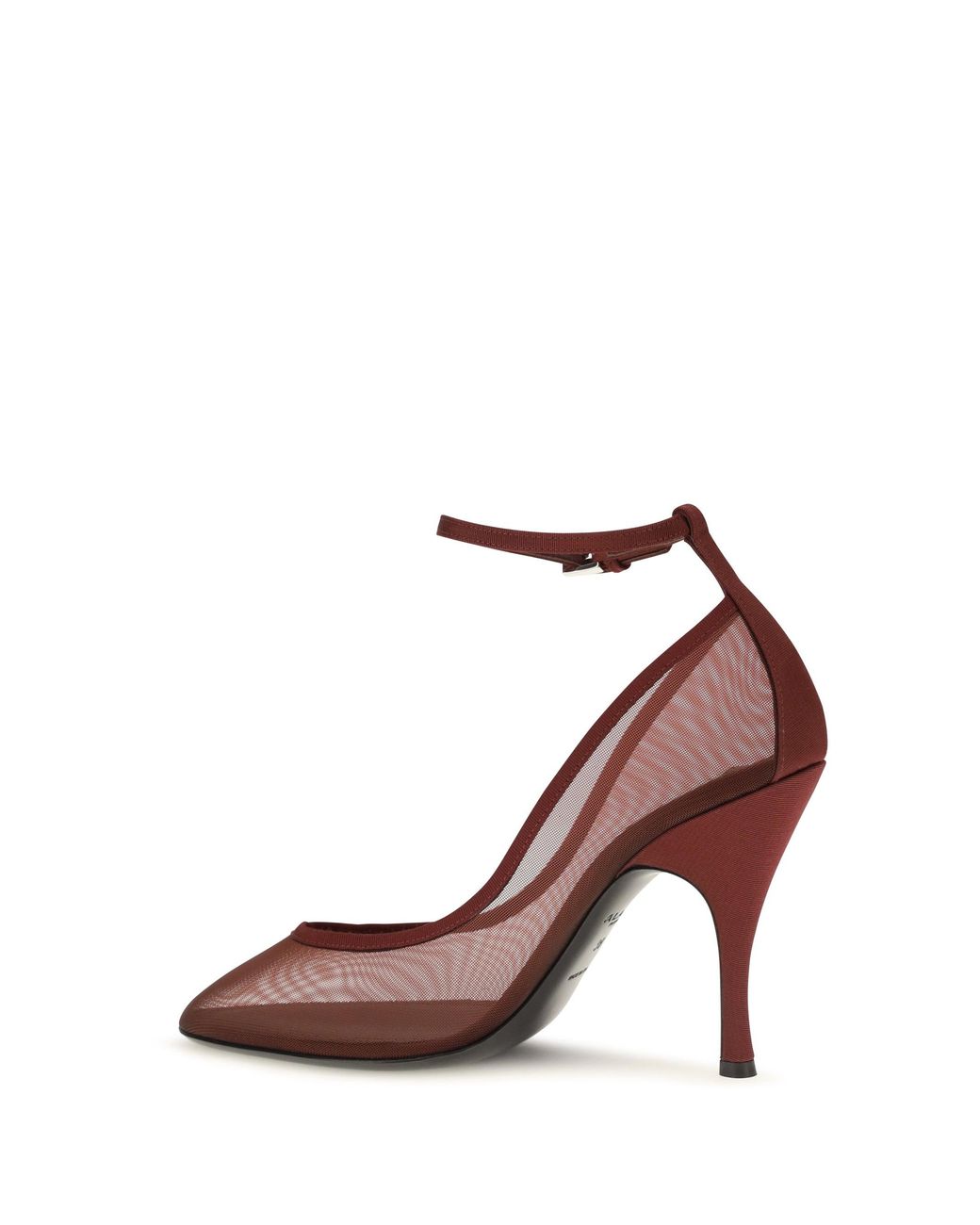 Alaïa Pink Alaïa Nude Mesh Pumps