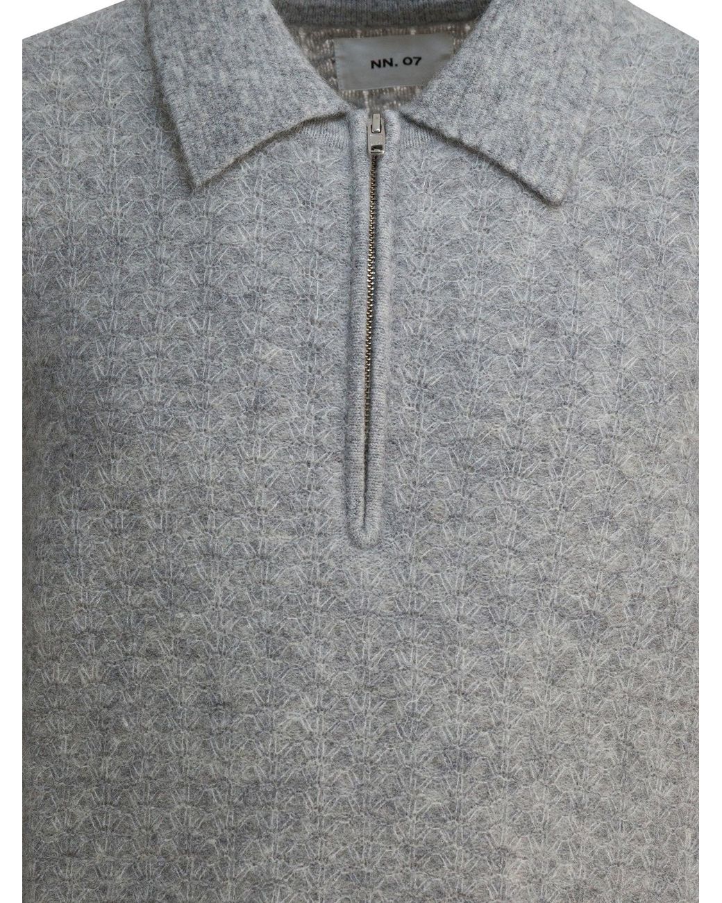 NN07 Black "Thor" Wool Blend Cardigan for men