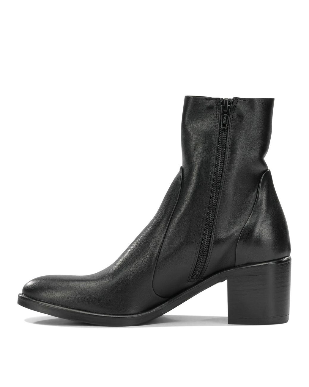 Strategia Black A4560Velour Nero Boots