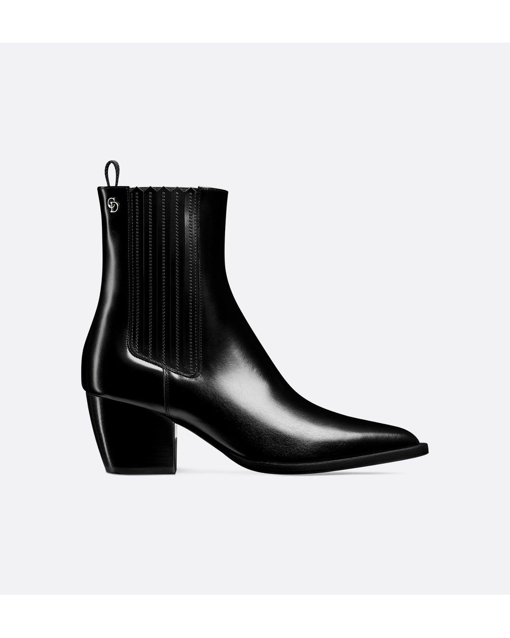 Dior Black Wild" Heeled Ankle Boots