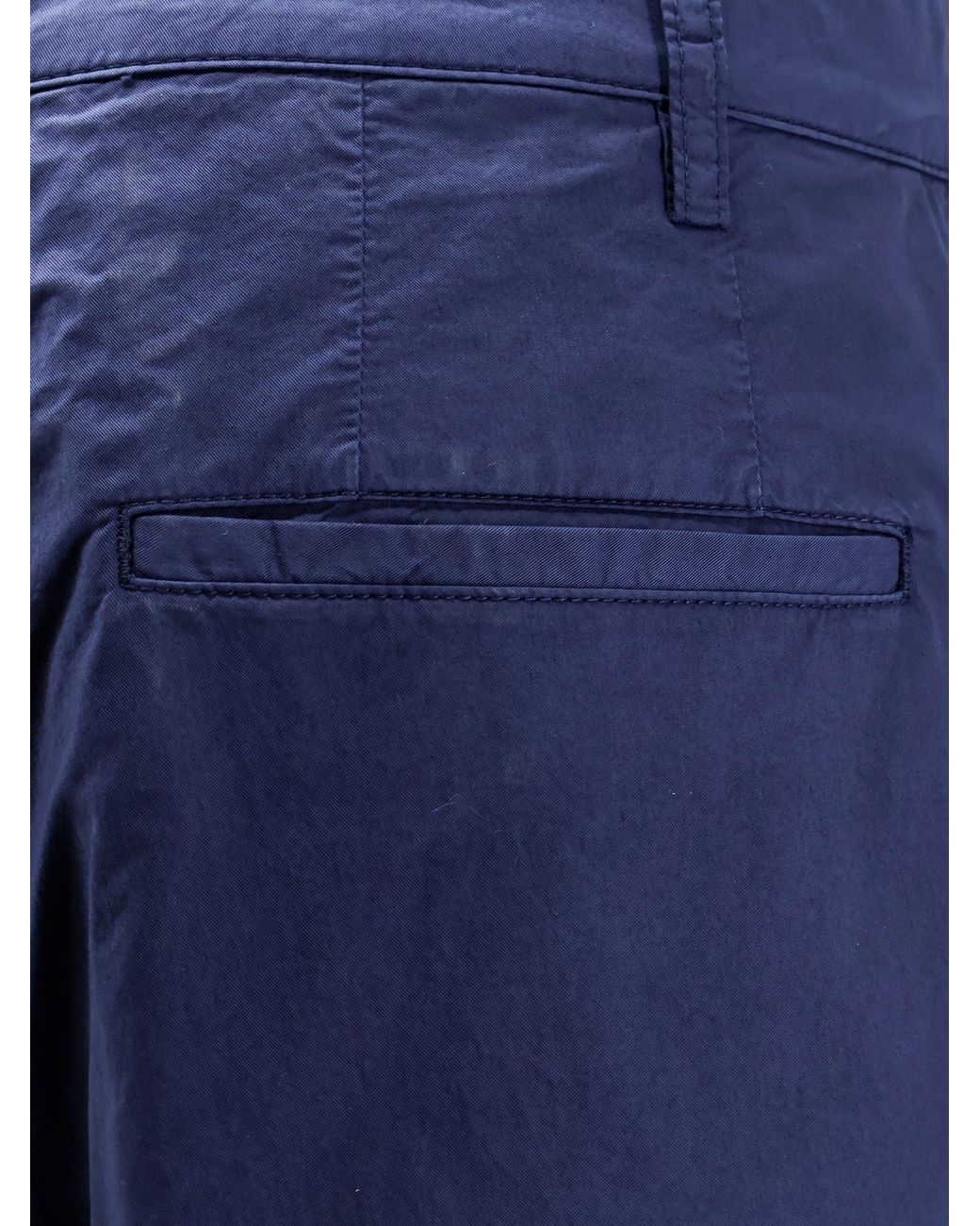 Aspesi Blue Trousers, Cotton