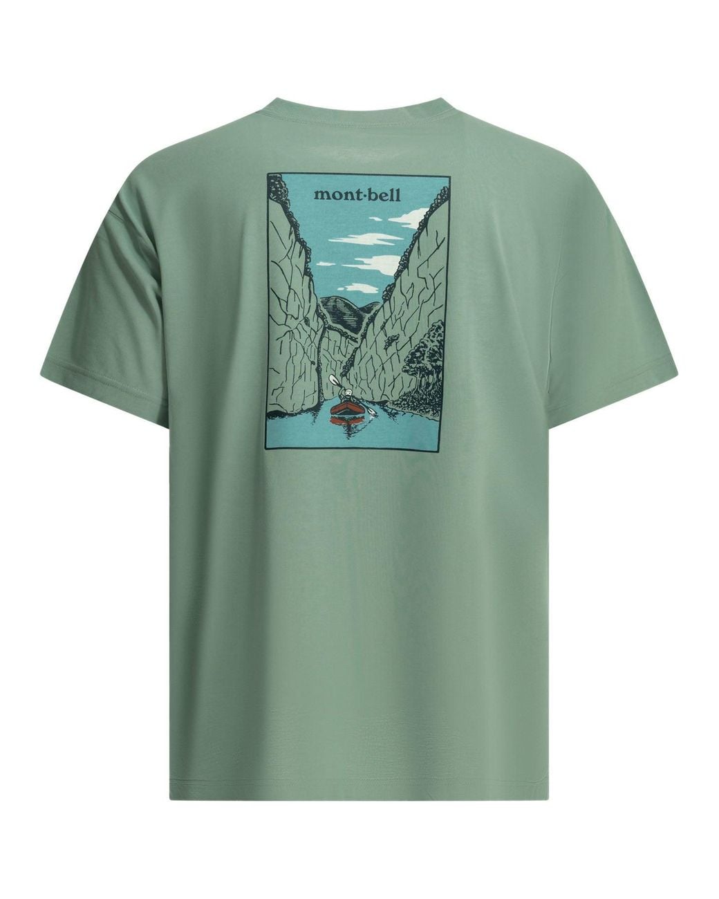 Montbell Green T-Shirts for men