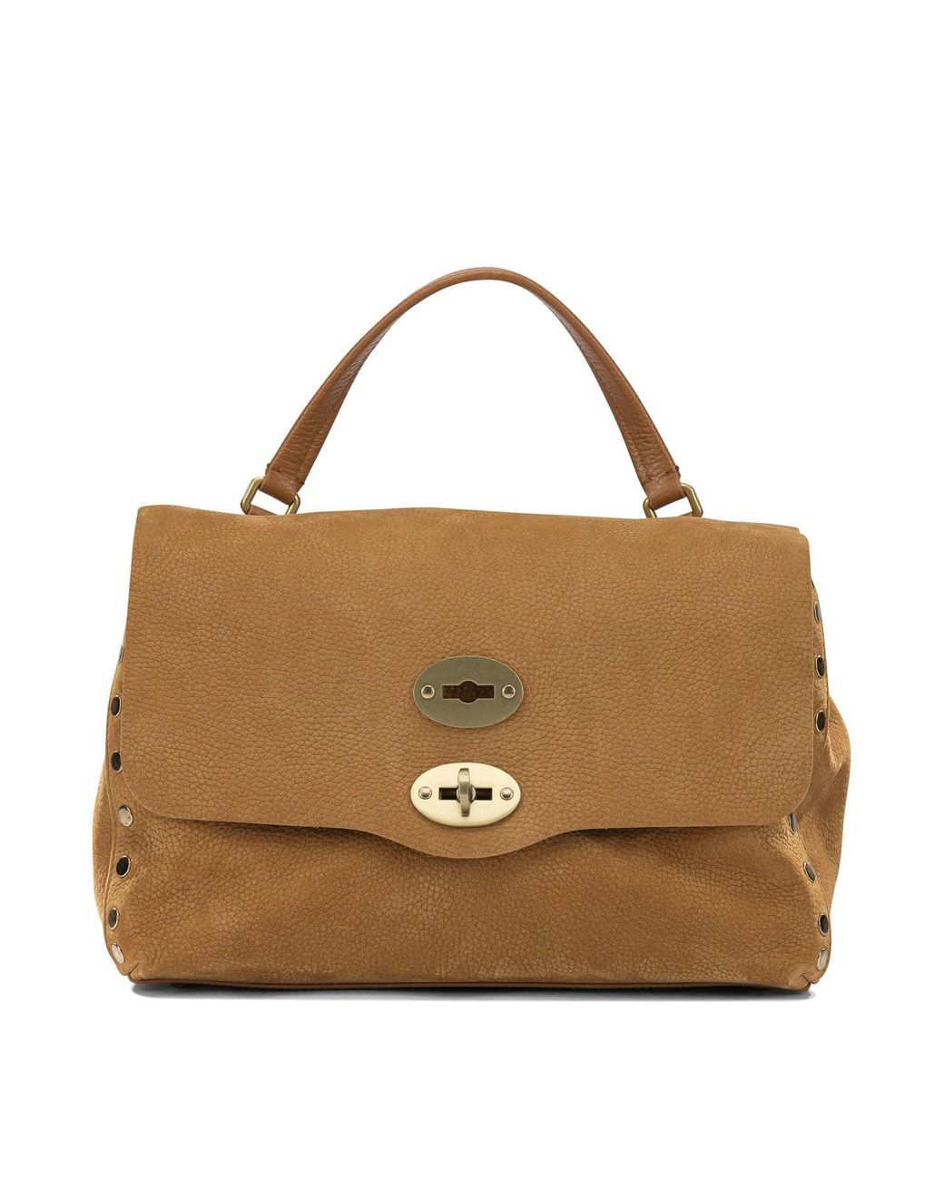Zanellato Brown "Postina" Small Handbag