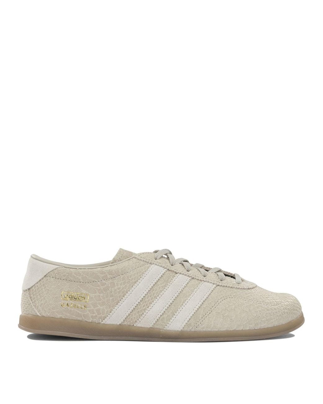 Adidas Originals White "Gazelle Lo Pro" Low-Top Sneakers