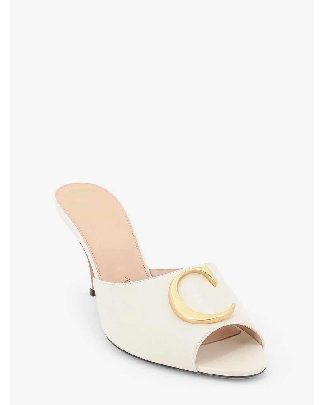 Dior Natural Dior Dior Initials Leather Sandals