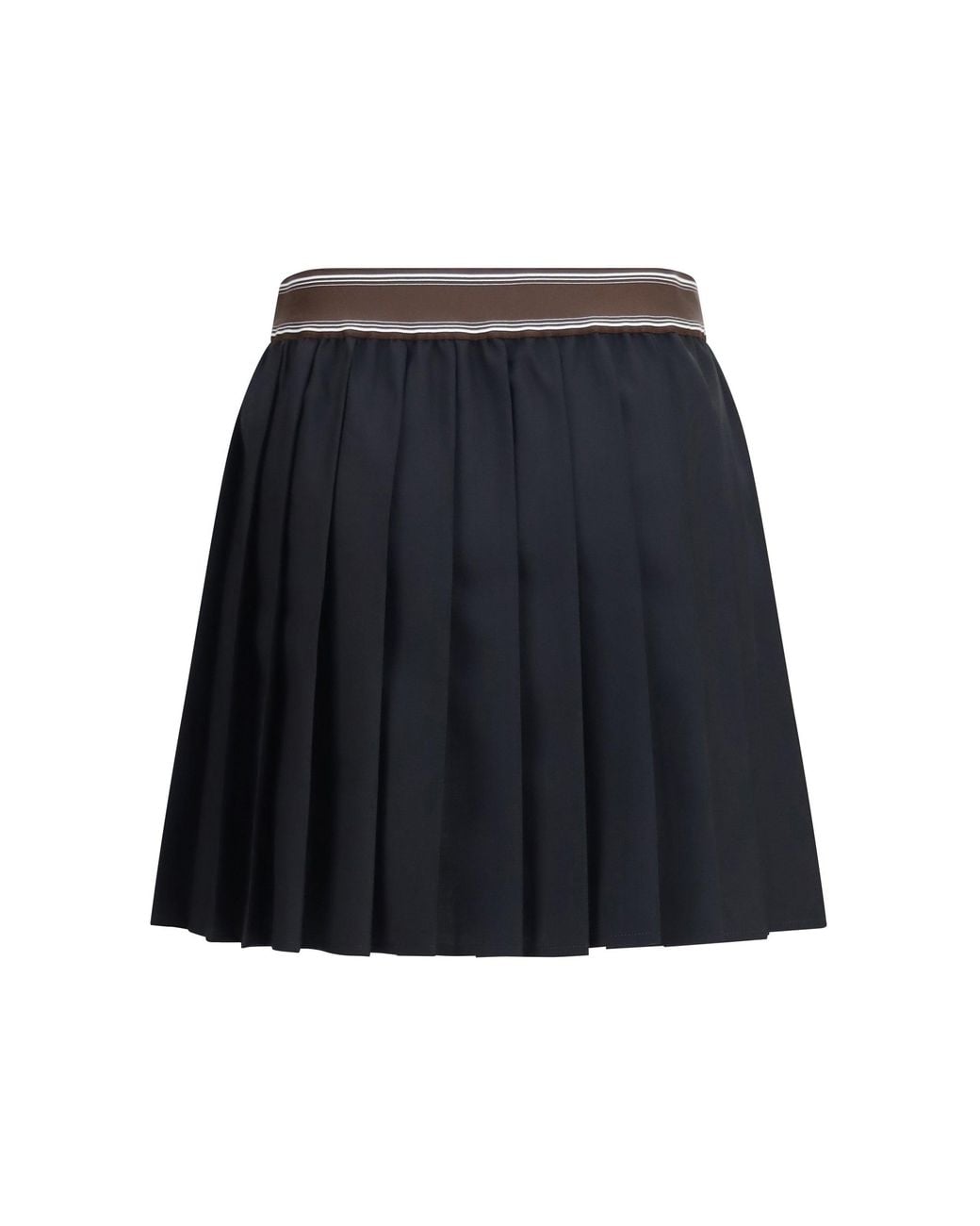 Versace Blue Medusa '95 Pleated Skirt