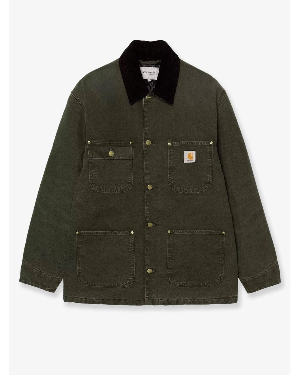 Carhartt Green Og Chore Coat Padded Jacket for men
