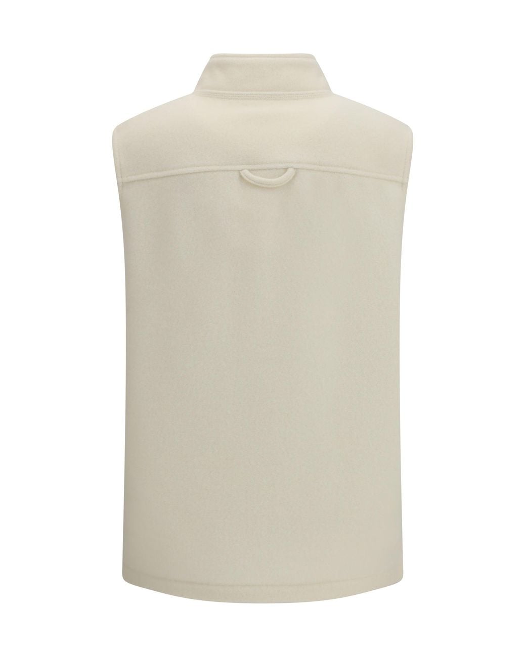Rier White Virgin Wool Vest