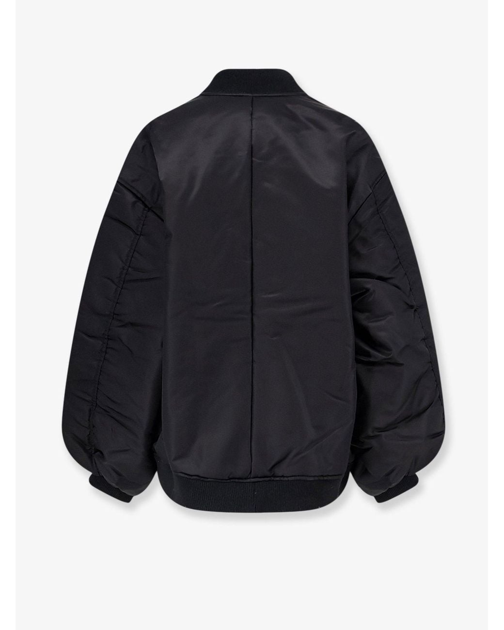Frankie Shop Black Astra Nylon Jacket