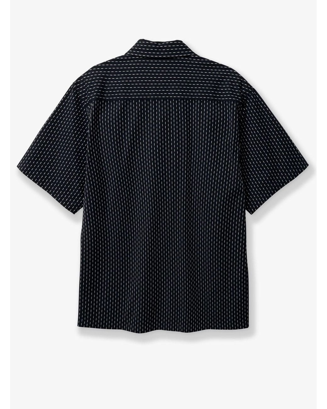 Woodbird Black Wbwang Shiko Cotton Shirt for men