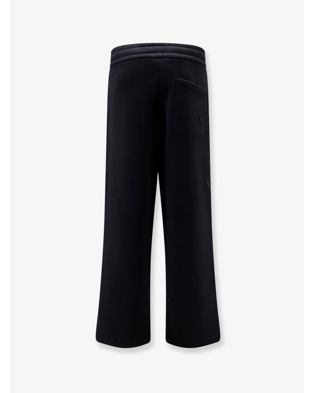 AMI Black Sweatpants for men