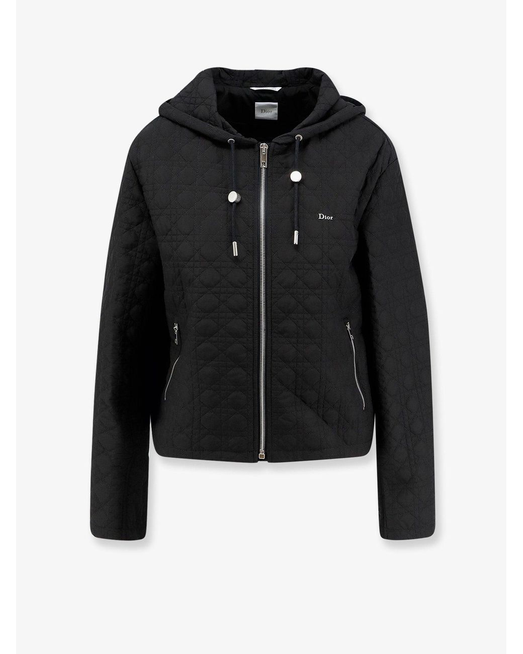 Dior Black Dior Macrocannage Quilted Technical Taffeta' Jacket